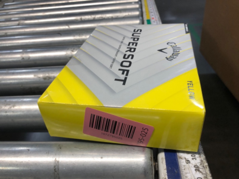 Photo 1 of * only 2 sleeves*Callaway Golf Supersoft Golf Balls (2025, Yellow)