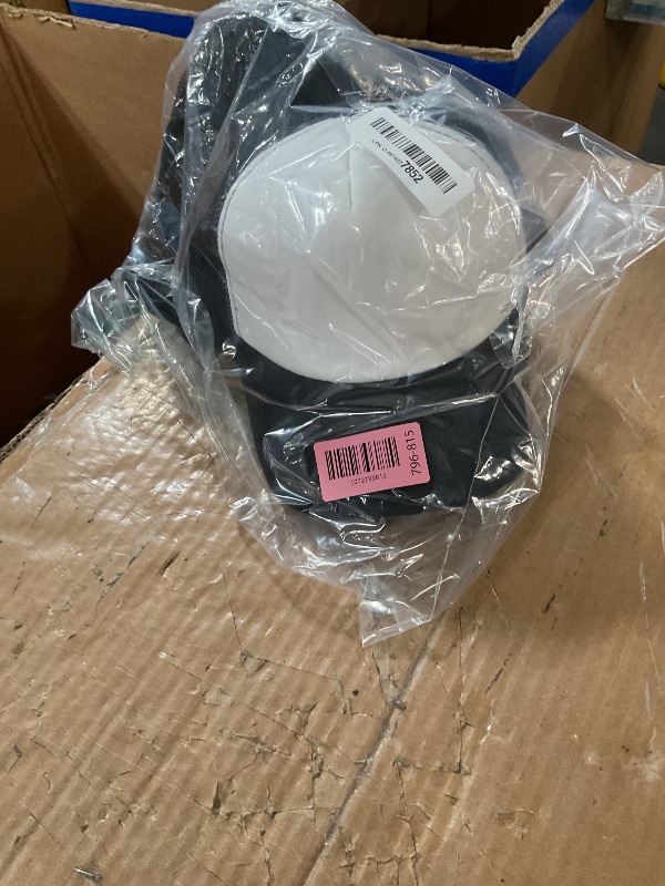 Photo 1 of ** only comes with three **
OKBA 5 Pack Sublimation Blank Baseball Cap Polyester Mesh Trucker Hat Adult (US, Alpha, Medium, 3X-Large, Standard, 5PCS Black and White hat)