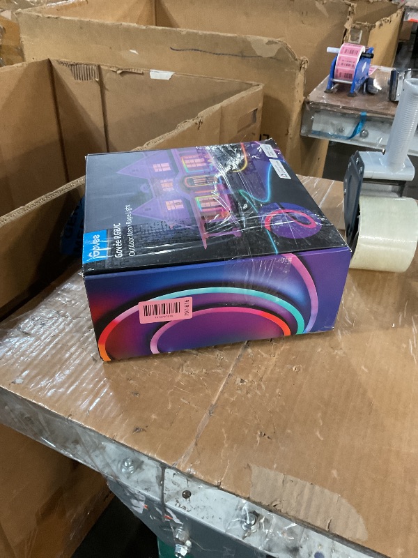 Photo 1 of ***MISSING PARTS***
Govee Outdoor Neon Rope Lights, 32.8ft RGBIC IP67 Waterproof Patio Decorations with 64 Scene Modes, Music Sync, Flexible LED Outdoor Lights, Neon Lights Work with Alexa, Google Assistant