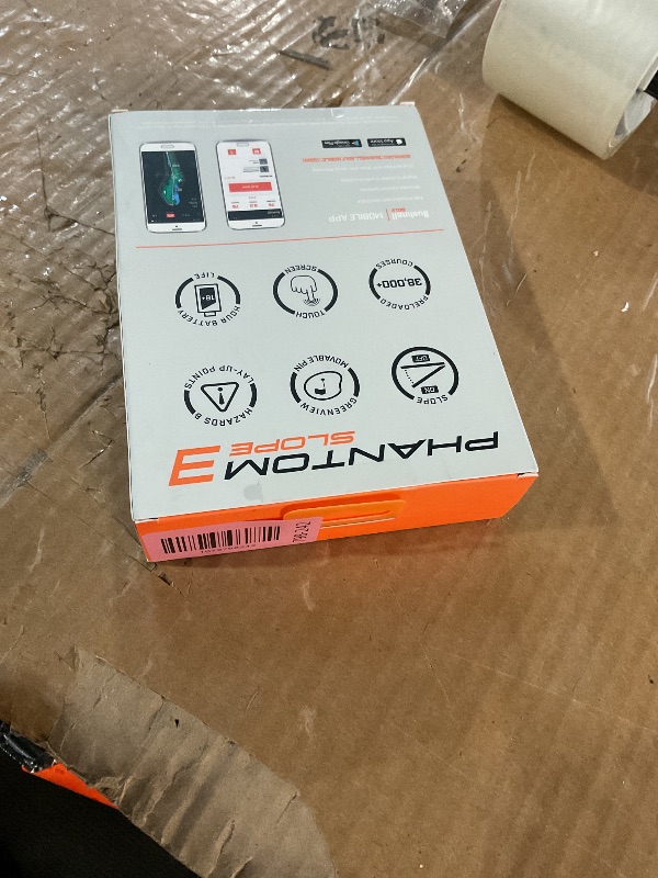 Photo 1 of ***FACTORY SEALED***
Bushnell Golf Phantom 3 Slope GPS – Handheld, Touchscreen, Slope-Adjusted Distances, 38,000+ Courses & Magnetic Cart Mount, Orange