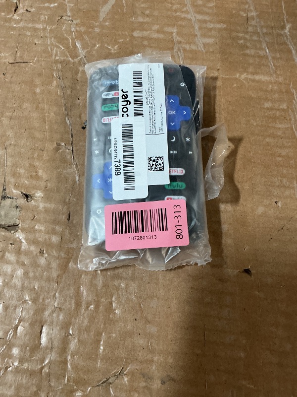 Photo 1 of (Pack of 2) Replacement Remote Control Only for Roku TV, Compatible for TCL Roku/Hisense Roku/Onn Roku/Sharp Roku/Element Roku/Westinghouse Roku/Philips Roku Smart TVs (Not for Roku Stick and Box)