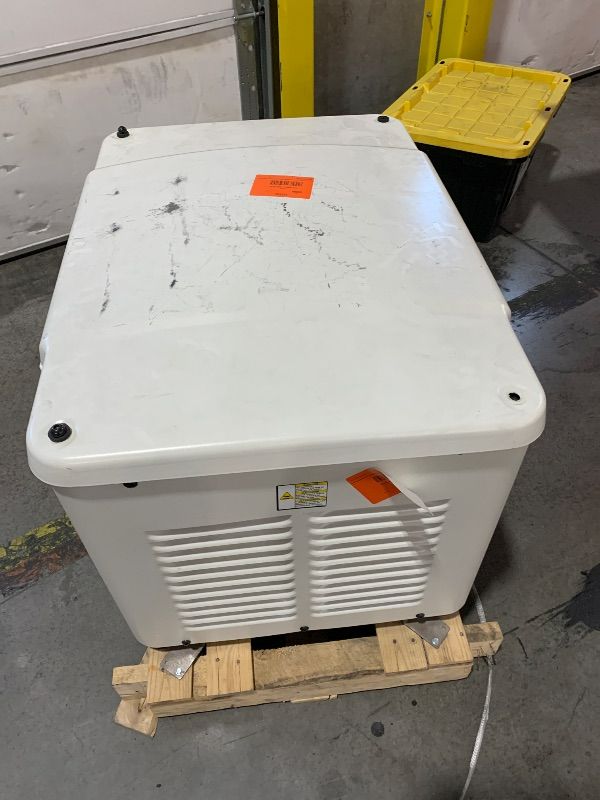 View 2 of ***DAMAGED DURING TRANSIT - TRUCK/TRAILER PICKUP ONLY**UNABLE TO TEST***
7kW Generac PowerPact 6561 Home Standby Generator