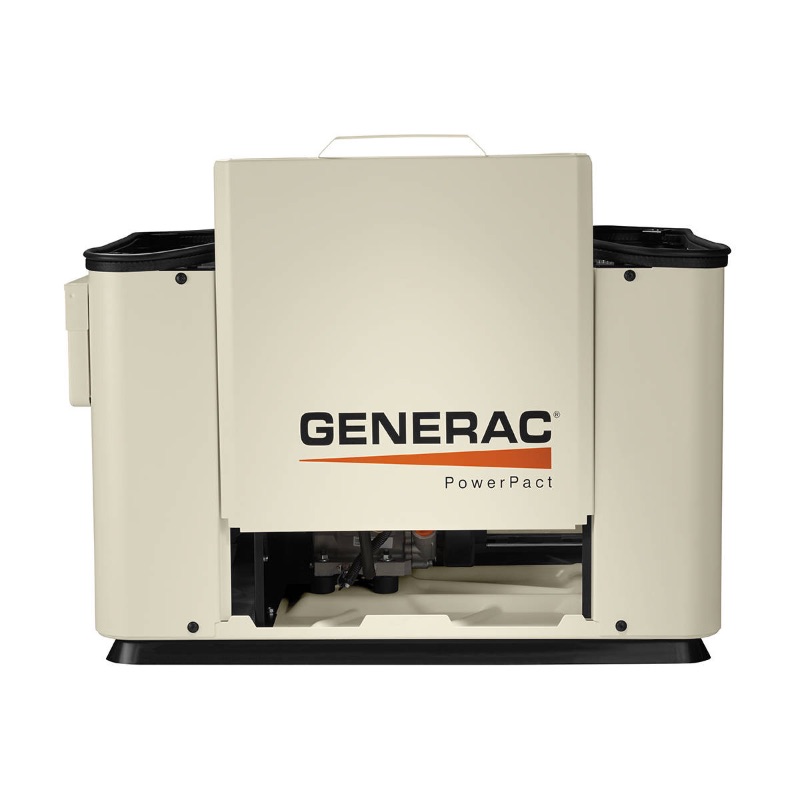 View 1 of ***DAMAGED DURING TRANSIT - TRUCK/TRAILER PICKUP ONLY**UNABLE TO TEST***
7kW Generac PowerPact 6561 Home Standby Generator
