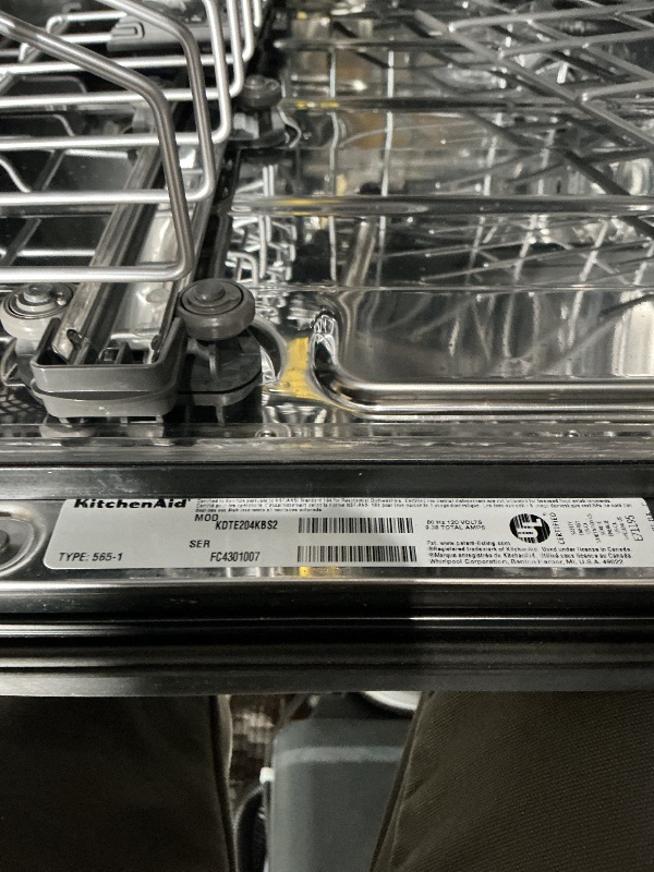 Photo 1 of ***DAMAGED DURING TRANSIT - TRUCK/TRAILER PICKUP ONLY***24 Inch Built-In Dishwasher With 360 Max Jets , Third Rack, 44 dBa And Energy Star Rating: Stainless Steel