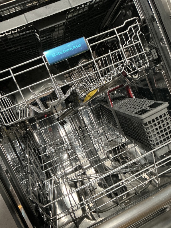 Photo 1 of ***DAMAGED DURING TRANSIT - TRUCK/TRAILER PICKUP ONLY***24 Inch Built-In Dishwasher With 360 Max Jets , Third Rack, 44 dBa And Energy Star Rating: Stainless Steel