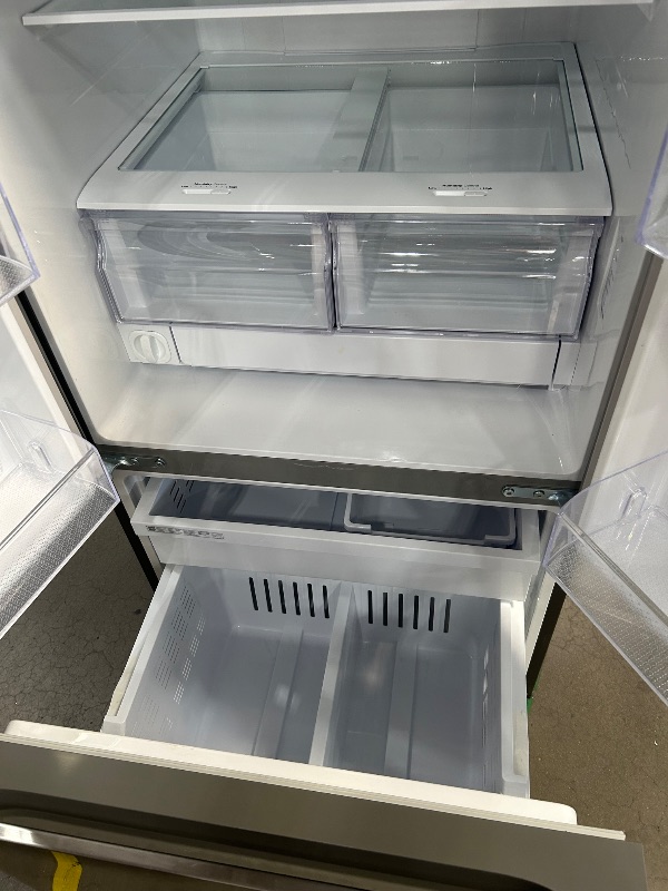Photo 1 of ***SEE NOTES*** Samsung 22 cu. ft Stainless French Door Refrigerator rf22a4221sr