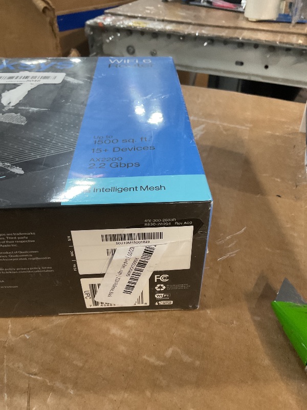 Photo 1 of ****** factory sealed ********Linksys AX2200 | Dual-Band Mesh WiFi 6 Router | 2.2 (AX2200) Speeds | Connect 15+ Devices | 1500 Sq Ft Coverage | 2024 Release, Black