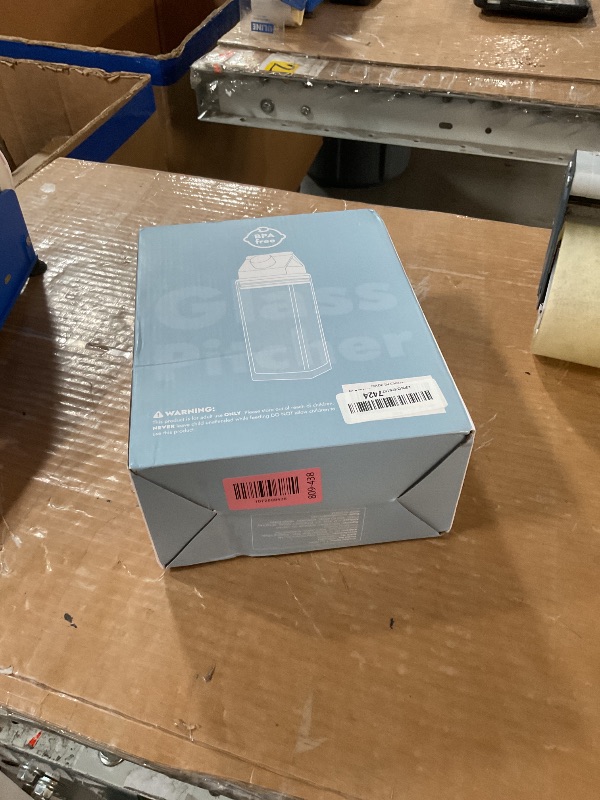 Photo 1 of [Glass] Breastmilk Pitcher, Baby-Safe Milk Storage Bottles for Breastfeeding & Pumping, Reusable Milk Juice Beverages Container for Fridge, No Leak, BPA Free, 17 oz (2 Packs)