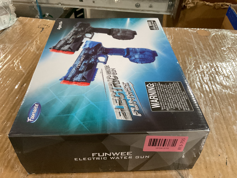 Photo 1 of ***MISSING PARTS***
Funwee 2025 New Upgrade 2 Pack Electric Water Guns for Adults Kids, Light Up Squirt Gun, Powerful Automatic Water Gun, High Capacity Long Range Fully Strongest Water Blaster, Outdoor Pool Water Toy