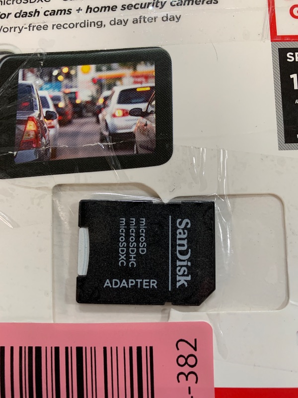 View 2 of **only 32GB and not even the same brand**
SANDISK 512GB High Endurance Video microSDXC Card with Adapter for Dash Cam and Home Monitoring Systems - C10, U3, V30, 4K UHD, Micro SD Card - SDSQQNR-512G-GN6IA