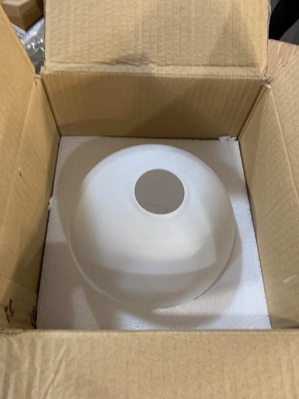 Photo 1 of ***STOCK IMAGE FOR REFERENCE***
ANYLOVE Seeded Glass Globe Shade?Fixture Replacement Shade,7" Diameter, Replacement with 1.65 Inch Fitter for Wall Lamps Chandeliers or Ceiling Light