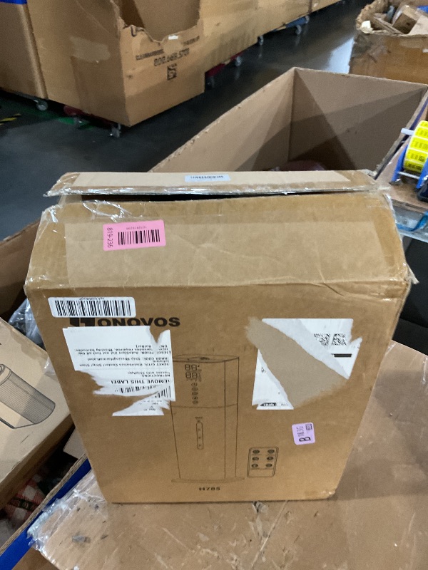Photo 1 of ***MISSING PARTS***
Humidifiers Large Room Bedroom with 7 Colors Light, 2.1Gal(8L) 3 Speed Quiet Ultrasonic Cool Mist Humidifier with 360° Nozzle, Humidity Setting, Timer,Aroma Box for Home Plant Baby Yoga Sleep (Black)