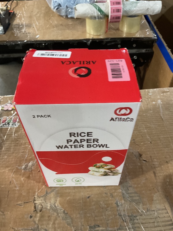 Photo 1 of ***MISSING PARTS***
Arilaca Rice Paper Water Bowl Dipper Spring Roll Water Bowl Rice Paper Holder Rice Bowl Rice Roll Shrimp Vietnamese Rice Paper Holder Spring Roll Water Dipper 2 Pack