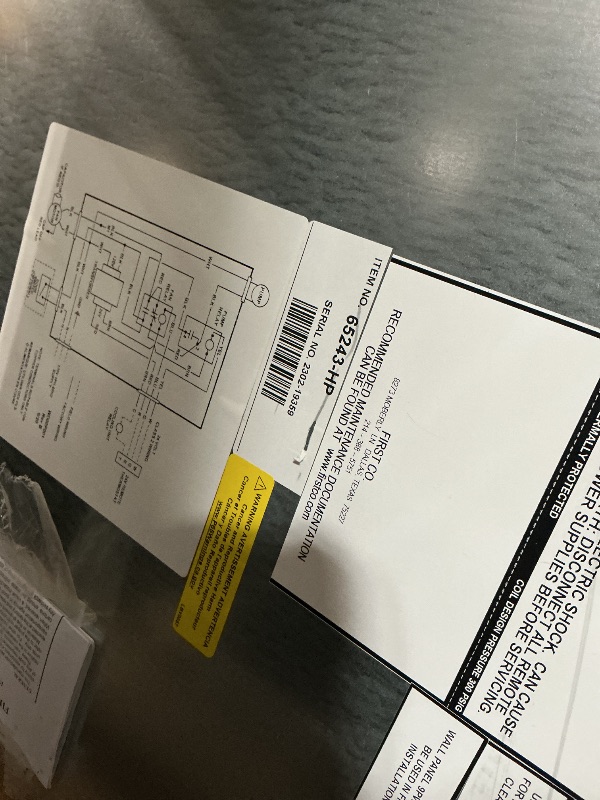 Photo 1 of ***DAMAGED DURING TRANSIT - TRUCK/TRAILER PICKUP ONLY***First Company 24RAQ-3-Z First Co 24RAQ-3 1.5/2.0 ton A2L Field Installed TXV Fan Coil 3 row hot water coil std WH pump