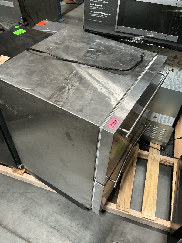 View 2 of ***DAMAGED DURING TRANSIT - TRUCK/TRAILER PICKUP ONLY*****CORD DAMAGED**Summit SPRF2D5IM Built-in Drawer Refrigerator, Stainless Steel