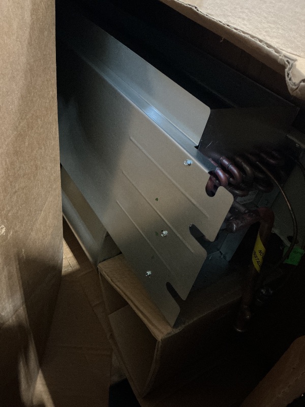 Photo 1 of ***DAMAGED DURING TRANSIT - TRUCK/TRAILER PICKUP ONLY***First Company 24CDX-HW 2 Tons CDX Aquatherm Fan Coil Unit Galvanized steel
