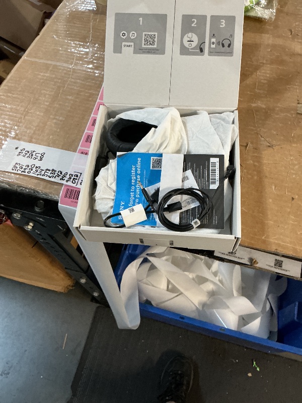 Photo 1 of ***DAMAGED***
Sony WH-CH720NB Noise Canceling Wireless Bluetooth Headphones - Built-in Microphone - up to 35 Hours Battery Life and Quick Charge - Matte Black