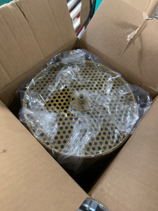 Photo 1 of ***FACTORY SEALED - OPENED FOR INSPECTION***AugFir Raffle Drum, Heavy Duty Raffle Ticket Spinner Cage with Wooden Silent Design Turning Handle, Thickened Raffle Ticket Box for Lottery Games, Bingo, Raffle Balls