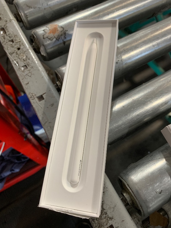 Photo 1 of ***FACTORY SEALED - OPENED FOR INSPECTION***Apple Pencil Pro: Latest Model - Device Compatibility Check Required - Pixel-Perfect Precision, Tilt and Pressure Sensitivity, Perfect for Note-Taking, Drawing, and Art. Charges and Pairs Magnetically