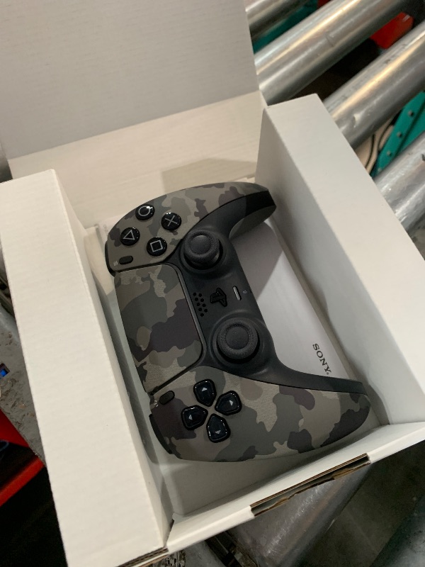 Photo 1 of ***FACTORY SEALED - OPENED FOR INSPECTION***PlayStation DualSense™ Wireless Controller – Gray Camouflage - For PS5, PC, MAC & Mobile