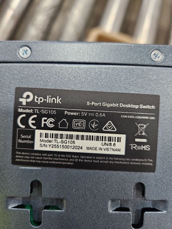 Photo 1 of ***FACTORY SEALED**TP-Link TL-SG105S-M2 | 5-Port Multi-Gigabit 2.5G Ethernet Switch | Unmanaged Network Switch | Ethernet Splitter | Plug & Play | Desktop/Wall Mount | Silent Operation
