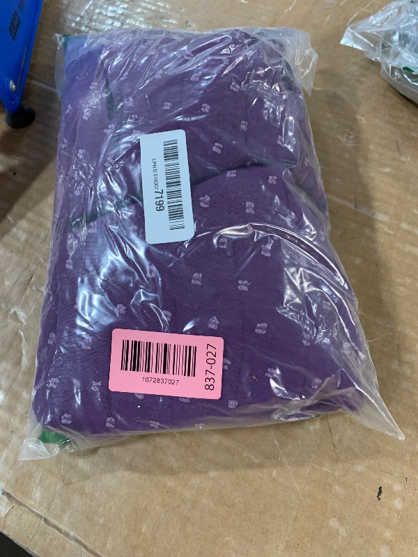Photo 1 of (medium) PRETTYGARDEN Women's 2025 Spring Fall Midi Dress Casual Long Sleeve V Neck Swiss Dot Pleated A Line Flowy Dresses (Dark Purple,Large)