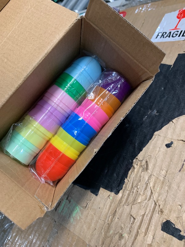 View 2 of ***MISSING TOYS-JUST THE EGGS ***
24 Pack Easter Eggs Filled with Italian Brainrot Toys, Easter Basket Stuffers for Toddlers Kids Children Teens, Easter Egg Fillers for Kids Boys Girls, Easter Eggs Hunt Game, Classroom Prize Supplies