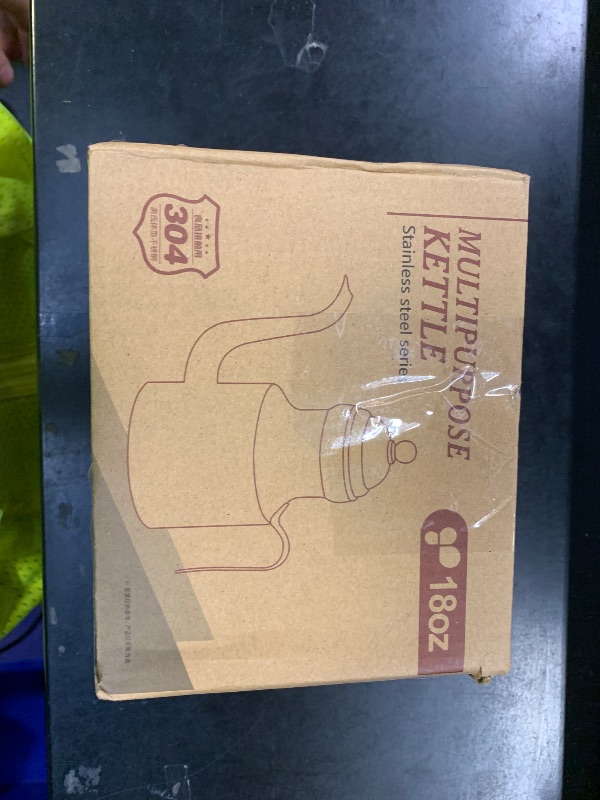 Photo 1 of Cabilock Oil Dispenser Vinegar Dispenser Bottle Stainless Steel Oil Can Container with Handle for Kitchen Restaurant Cooking BBQ Golden