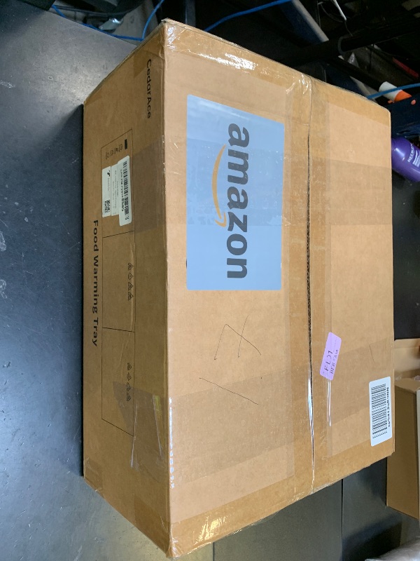 Photo 1 of CedarAce Food Warmers for Parties Buffet, ?47"x12"? Assemblable Stackable Electric Warming Tray with 8-Level Temperature Adjustment and 8-Hour Timer, Upgraded Desktop-Protecting Food Warming Mat