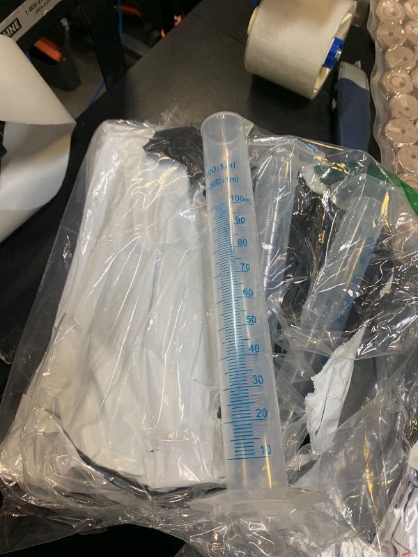 Photo 1 of 10 PCK Plastic Graduated Cylinder for Laboratory Tests