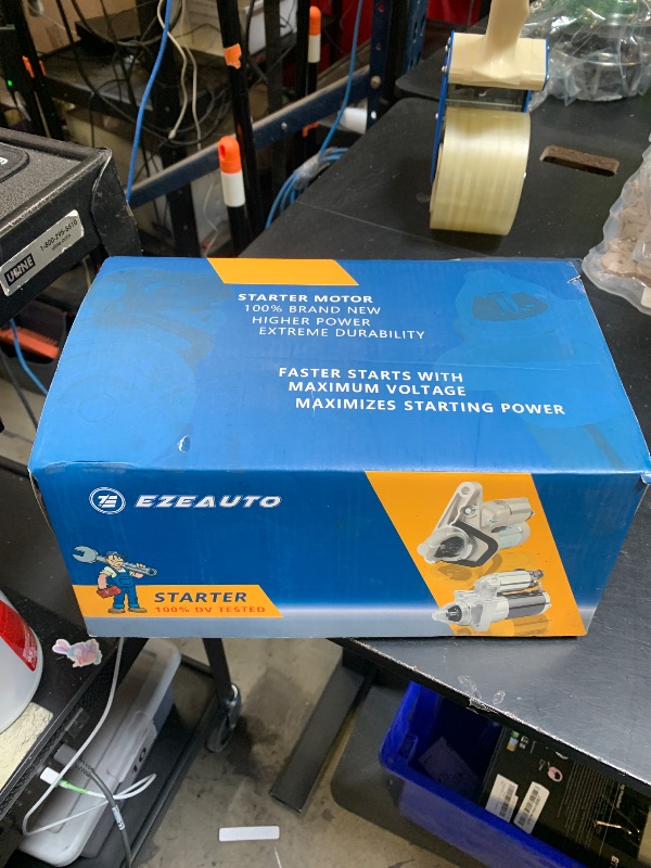 Photo 1 of Ezexpreze Starter Motor Compatible with Ford Explorer 13-15, Escape 13-17, Fusion 12-16, Focus 11-16, Edge 13-18, Taurus 13-16 & Lincoln MKZ 13-16, MKC 15-16, MKT, 2.0L 2.3L 2.5L, 12V 1.4KW 11T CW