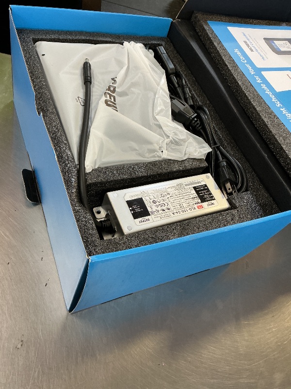 Photo 1 of NICREW HyperReef 150 Gen 2 Reef LED Light, 150W Reef Aquarium Lighting for SPS LPS Corals and Saltwater Fish Tanks, Enhanced Violet and Blue Spectrum, Wide Angle Lens, 5 Channels Fully Programmable