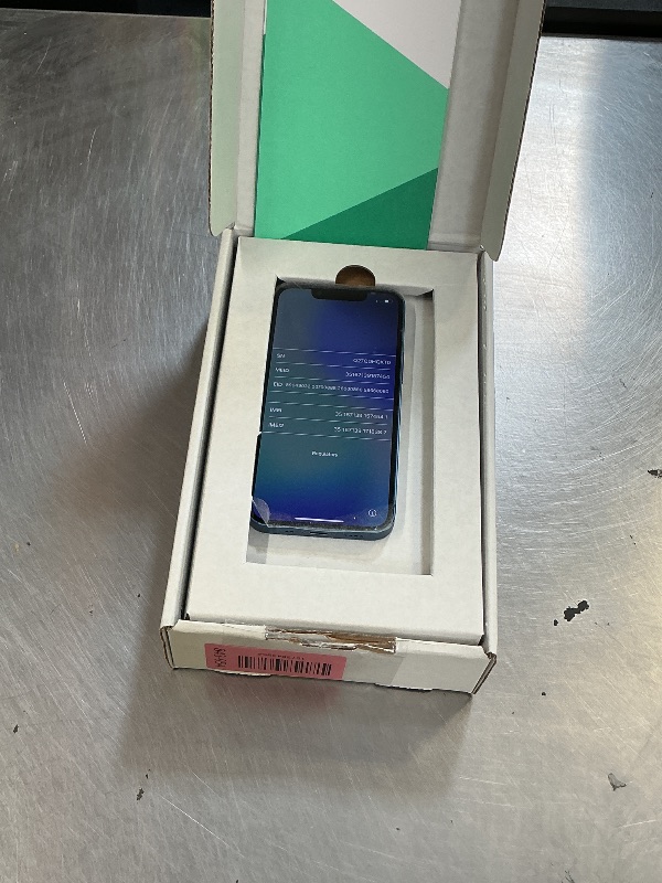 View 2 of Apple iPhone 13 Mini, 256GB, Blue - Unlocked (Renewed Premium)
