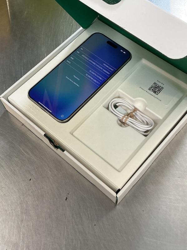 Photo 1 of Apple iPhone (Renewed Premium) 16 Pro Max, US Version, 1TB, White Titanium - Unlocked