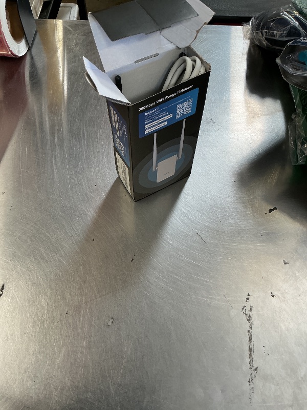 Photo 1 of 2026 WiFi Extender Signal Booster, New Gen Internet Booster for Home, 4X Faster, Covers up to 10,000 sq.ft, Wi-Fi Repeater with Ethernet Port, Wireless Long Range Amplifier, Easy Setup (Black)