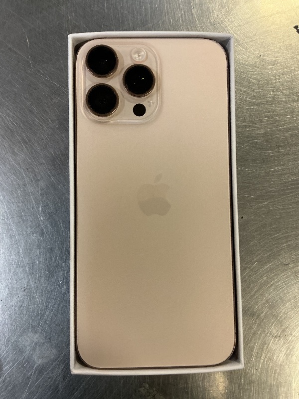 Photo 1 of Apple iPhone 16 Pro Max, US Version, 512GB, Desert Titanium - Unlocked (Renewed)