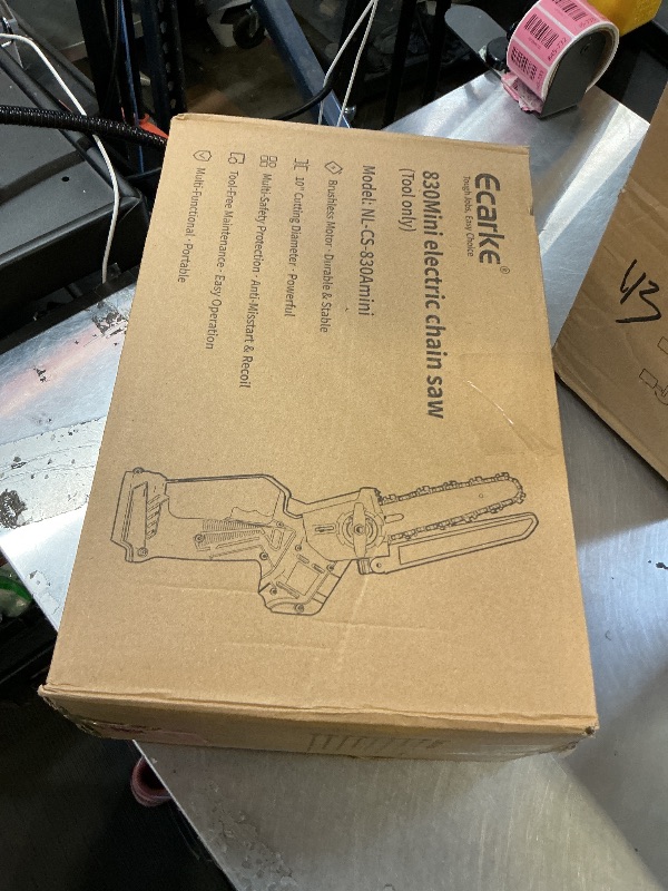 Photo 1 of Mini Chainsaw Compatible with Dewalt 20V, 8 Inch & 6 Inch Cordless Chain Saw Brushless, Electric Hand Tree Saw 2-IN-1 for Garden Tools, Branch Wood Cutting, Tree Trimming, Man Women (Tool Only)