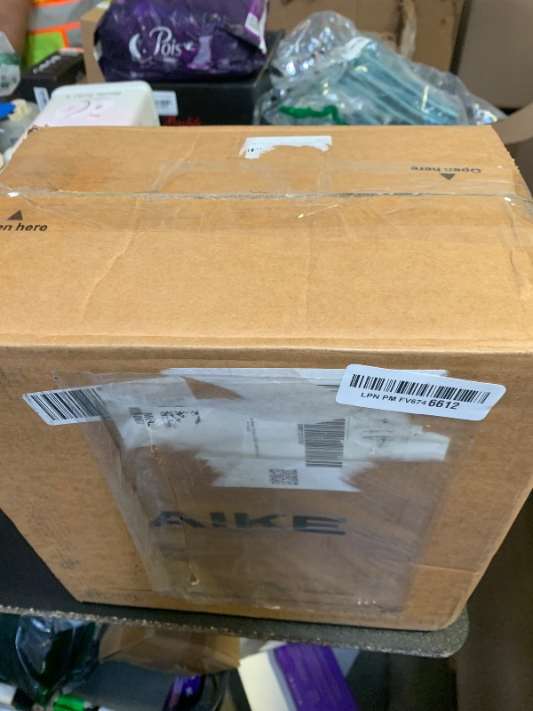 Photo 1 of AIKE Air Wiper Compact Hand Dryer 110V 1400W Silver (with 2 Pin Plug) Model AK2630S