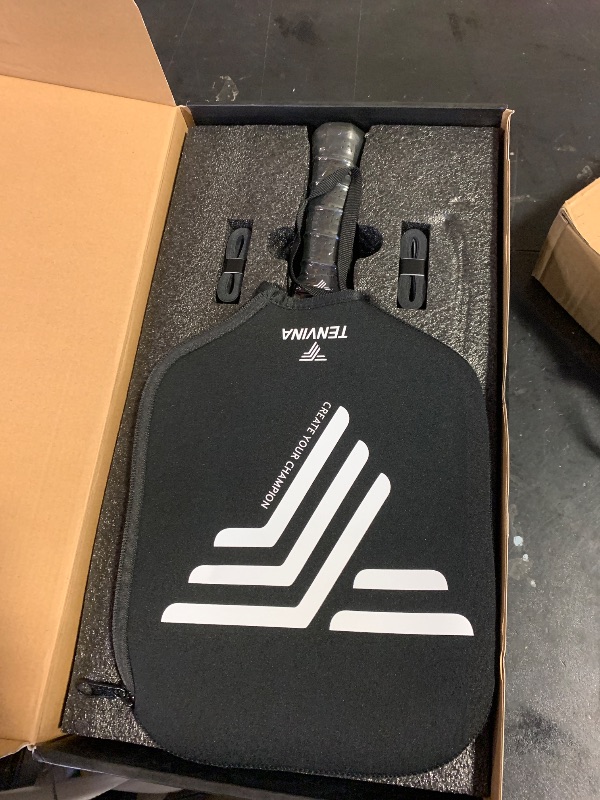 Photo 1 of TENVINA Pickleball Paddles Set of 2, Multi-Layer T700SC Textured Carbon Fiber Pickleball Paddle, 16MM Thicknesses Pickle Ball Paddle, Strong Spin & Power Surface of USAPA Approved Pickle Racket