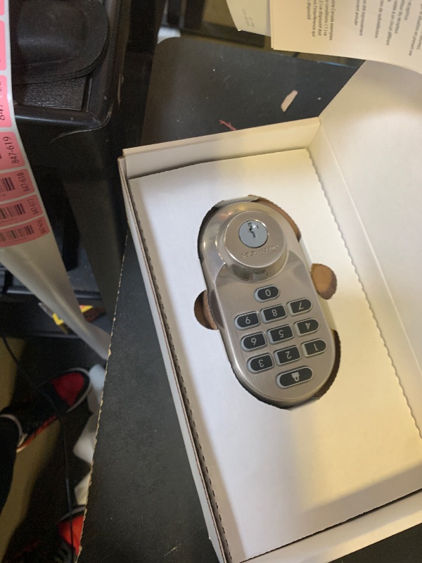 Photo 1 of Kwikset Halo Wi-Fi Smart Lock, Keyless Entry Door Deadbolt, Geofence Auto-Unlock, Grade AAA Certified, No Hub Required Easy Install, Satin Nickel Lifetime Finish Warranty, Backlit Keypad