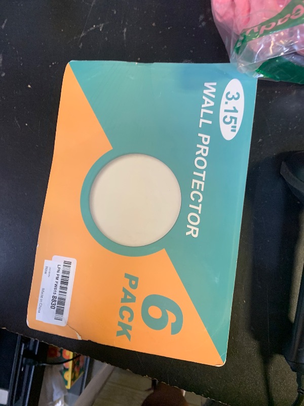 Photo 1 of [3.15"] Door Stoppers Wall Protector, 6 Pcs Large White Silicone Door Bumpers with Strong Thickened Adhesive,Shock Absorbent Door Knobs Wall Protectors to Cover up Damage and Protect Wall Surfaces