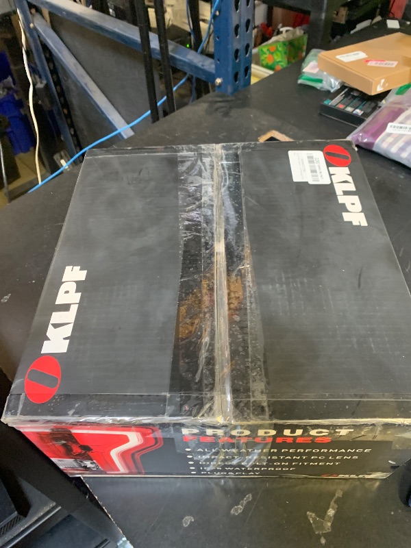 Photo 1 of OKLPF Rear Brake Tail Light Compatible With 2015 2016 2017 Ford F150 F-150 Replace FL3Z-13405-A FL3Z-13404-A,Replacement Red Taillight Assembly,Included Bulbs,Driver and Passenger Side