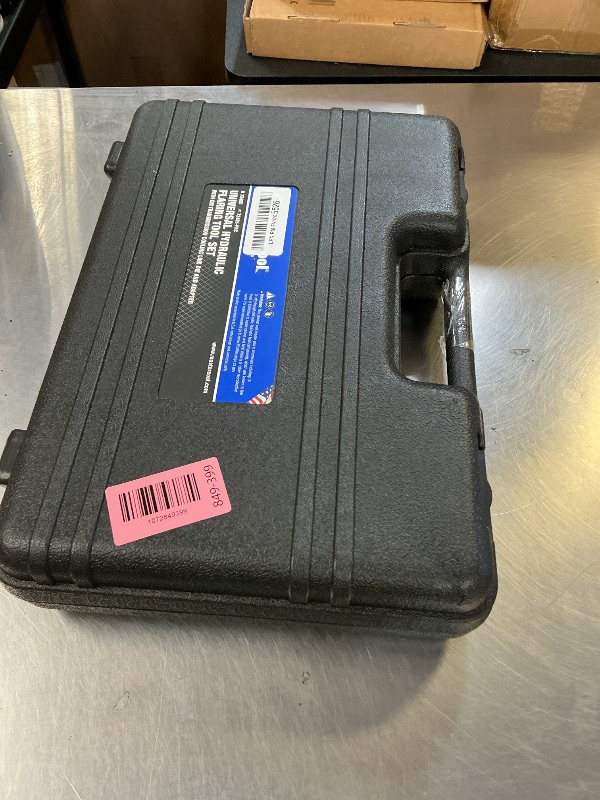 Photo 1 of Mastercool 72485-PRC Universal Hydraulic Flaring Tool – 45° Double & Single Flares, Push Connect, GM Fuel Line, Brake Line & GM Transmission Cooling – Includes Hydraulic Ram & Mini Tube Cutter