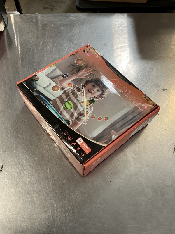 Photo 1 of XIWAMA Educational Motion Gaming Console for Kids: Active Video Game System with 28 Built-in Games to Improve Coordination & Fitness Learning Toy for Boys Girls (Pink+White)