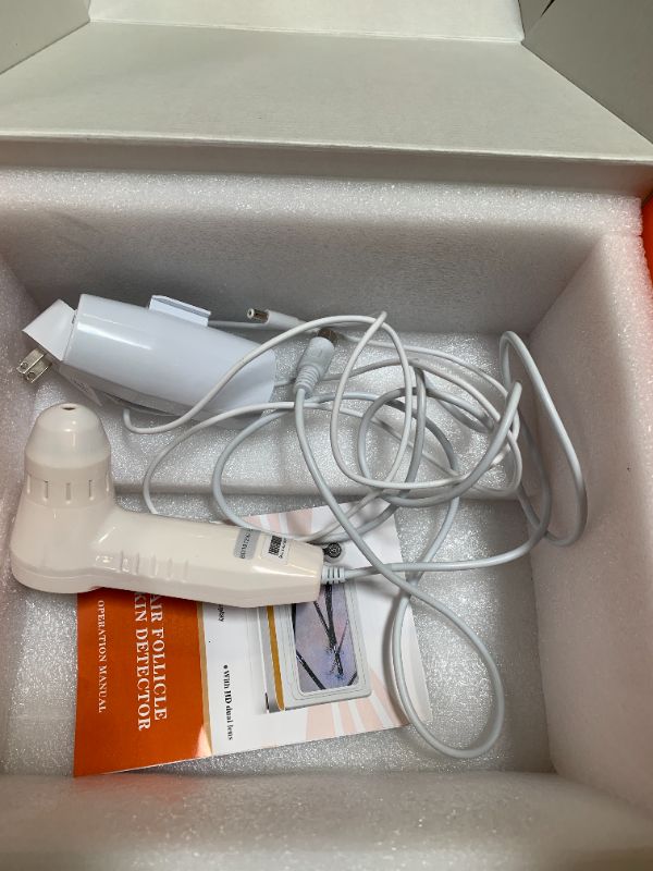 Photo 1 of 11 Inch HD Screen Scalp Analysis Machine with 50x/200x Lenses, Hair Scalp Analyzer & Microscope for Skin and Hair Follicle, No App Required, for Home & Salon Use