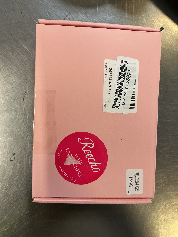 Photo 1 of REECHO Multi-Length 20" 22" 24" Long Straight 4 PCS Set Thick Clip in on Hair Extensions Black Brown