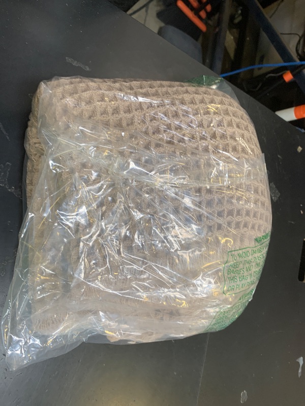 Photo 1 of MIULEE Set of 2 Waffle Bathroom Rugs, Boho Bath Rugs Non Slip Washable, Super Absorbent Bath Mats, Ultra Soft Rubber Backed Shower Mats for Bathroom Floor, Tub and Shower, Brown, 18x30 Inch