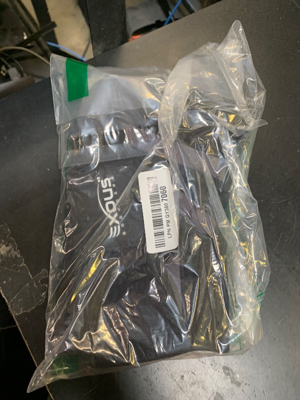 Photo 1 of EXOUS BODYGEAR Knee Brace Meniscus Tear Support For Arthritis Acl, Mcl Pain Patented 4-way Adjustable Wraparound Strap Dual Side Stabilizer For Patella Stability Size [medium]