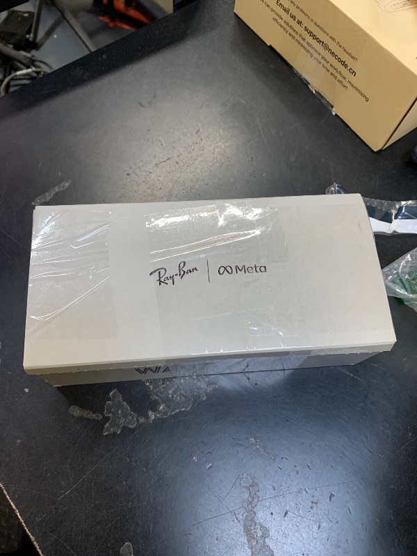 Photo 1 of Ray-Ban Meta (Gen 2), Wayfarer, Shiny Black | Smart AI Glasses for Men, Women — 2X Battery Life — 3K Ultra HD Resolution and 12 MP Wide Camera, Audio, Video — Transitions® Graphite Green Lenses