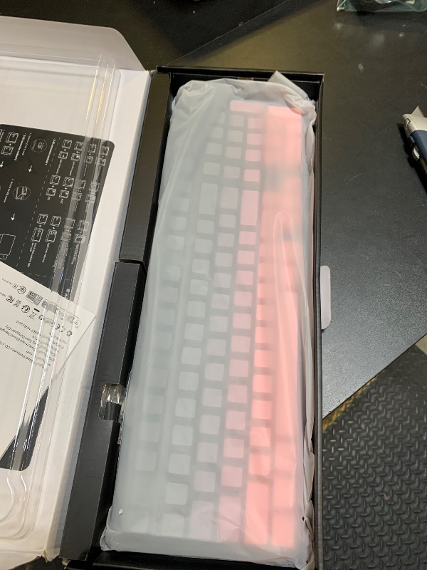 Photo 1 of AULA F99 Pro Wireless Mechanical Keyboard with Knob,Tri-Mode BT5.0/USB-C/2.4GHz Hot Swappable Keyboard,Gasket Structure,Creamy Sound,RGB Backlit Computer Gaming Keyboards